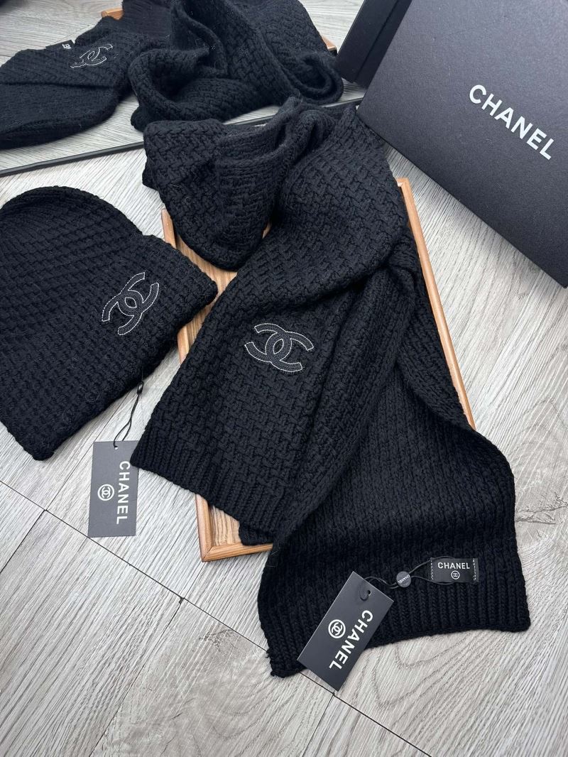 Chanel Caps Scarfs